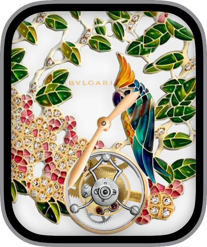 Face Apple Watch Face: JLC Moonphase Tourbillon