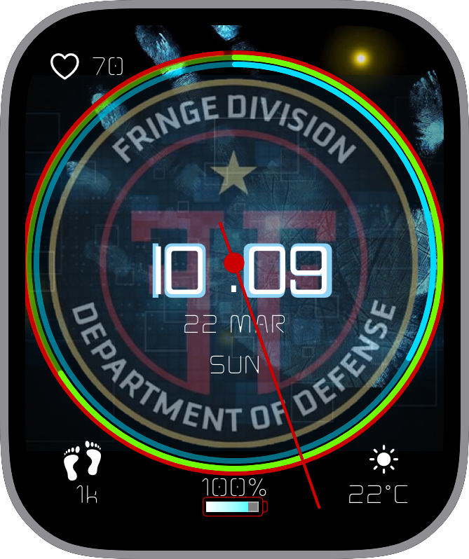 Free Apple Watch Face: Fringe Division By Paku