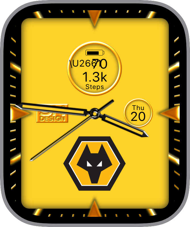 Kostenloses Apple Watch Face: JLC Moonphase Tourbillon