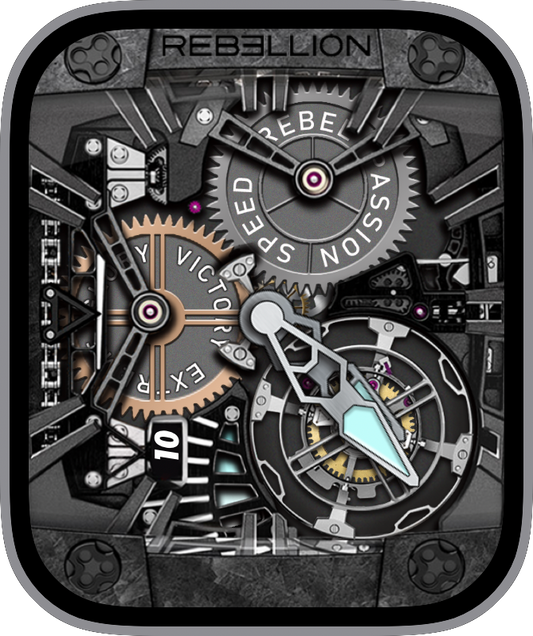 Free Apple Watch Face: REBELLION 540 MAGNUM (rashid)