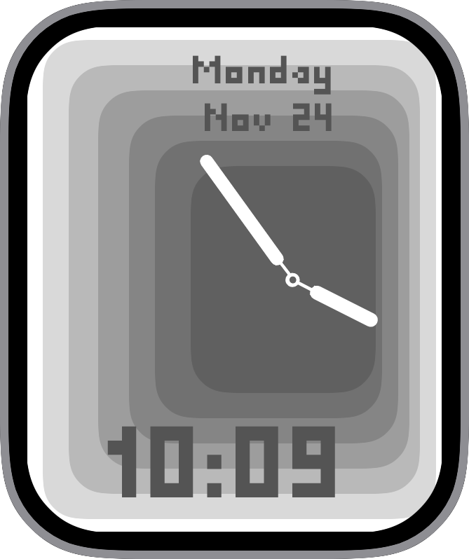 Free Apple Watch Face: Slideways