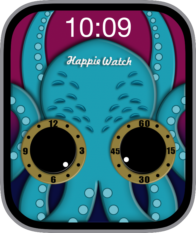 Free Apple Watch Face: OCTOPUS
