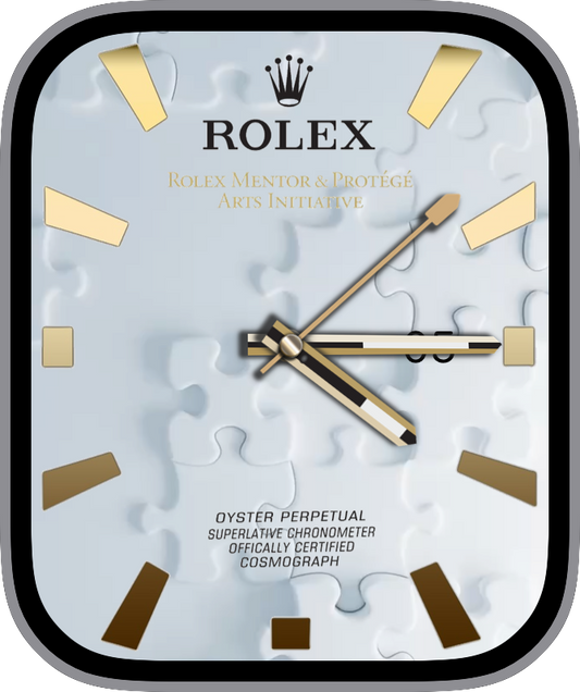 Free Apple Watch Face: Rolex Gold Puzzle