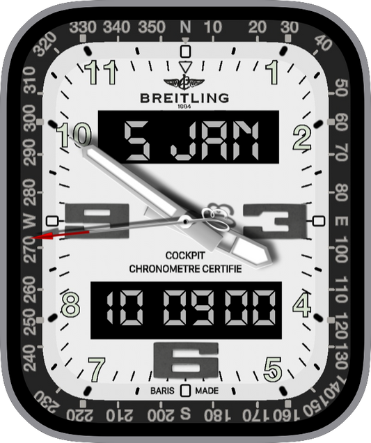 Free Apple Watch Face: MyCockpit