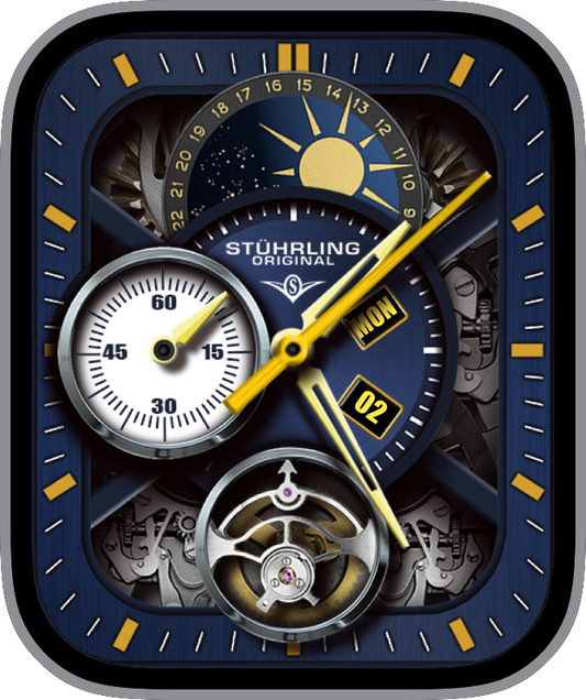 Free Apple Watch Face: STÜHRLING (Rashid)