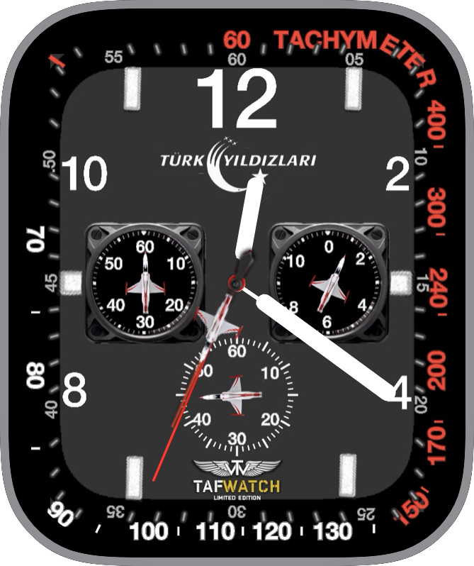 Kostenloses Apple Watch Face: JLC Moonphase Tourbillon