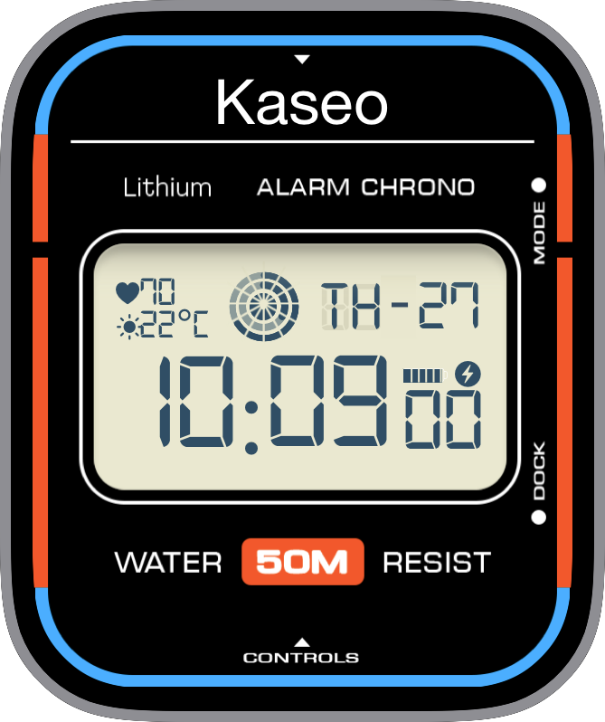Free Apple Watch Face: Kaseo by Dezign