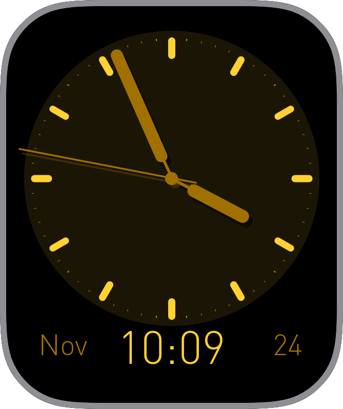 Free Apple Watch Face: SimpleAnalogue