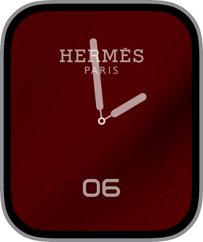 Free Apple Watch Face: Hermes R.Shahramkh  2