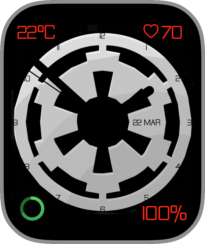 Free Apple Watch Face: JLC Moonphase Tourbillon