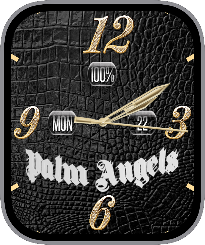 Free Apple Watch Face: PalmAngels
