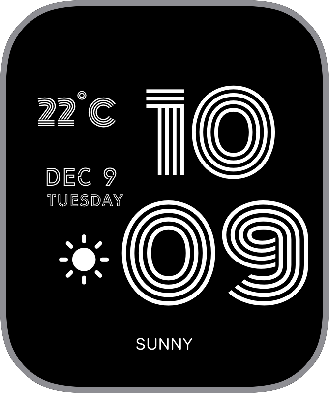 Free Apple Watch Face: The_Weather_2_By_VolK
