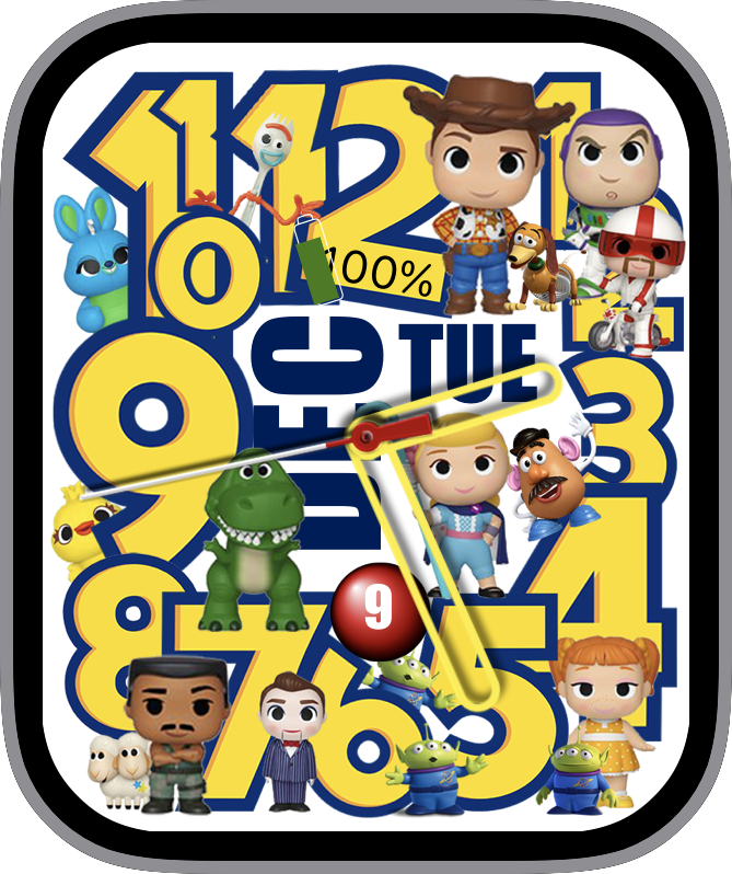 Free Apple Watch Face: ToyStoryToons