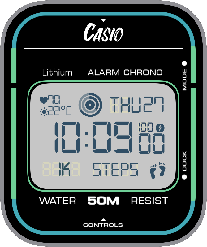 Free Apple Watch Face: Kaseo-edit-RWBN 2