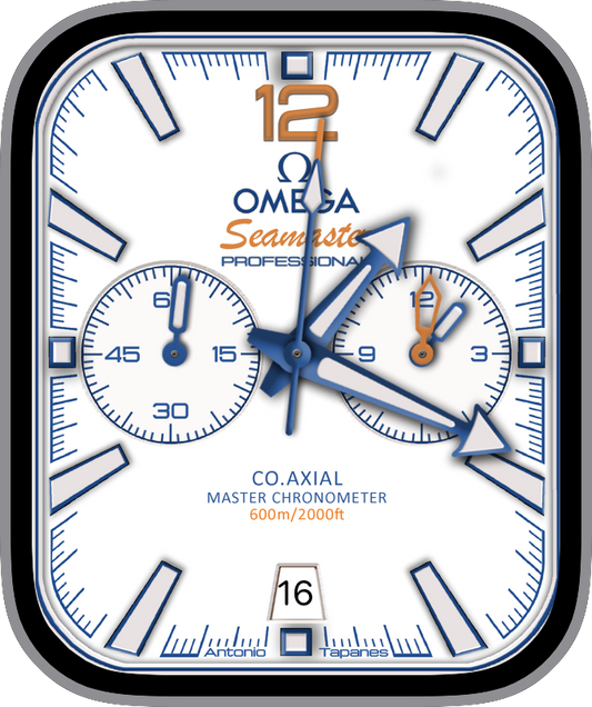 Free Apple Watch Face: OMEGA Seamaster
