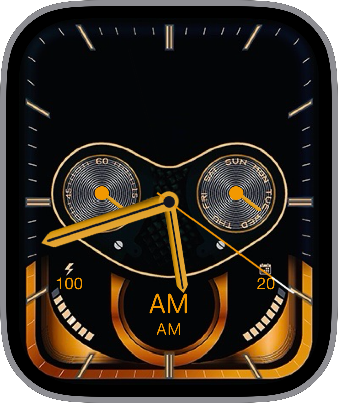 Face Apple Watch Face: JLC Moonphase Tourbillon