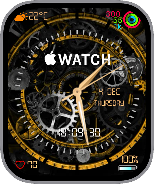 Face Apple Watch Face: JLC Moonphase Tourbillon
