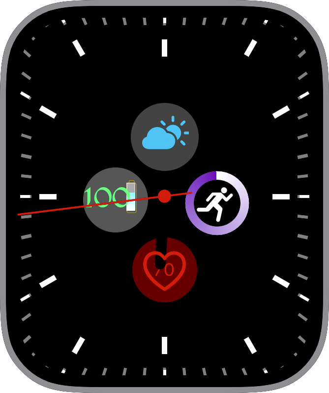 Face Apple Watch Face: JLC Moonphase Tourbillon