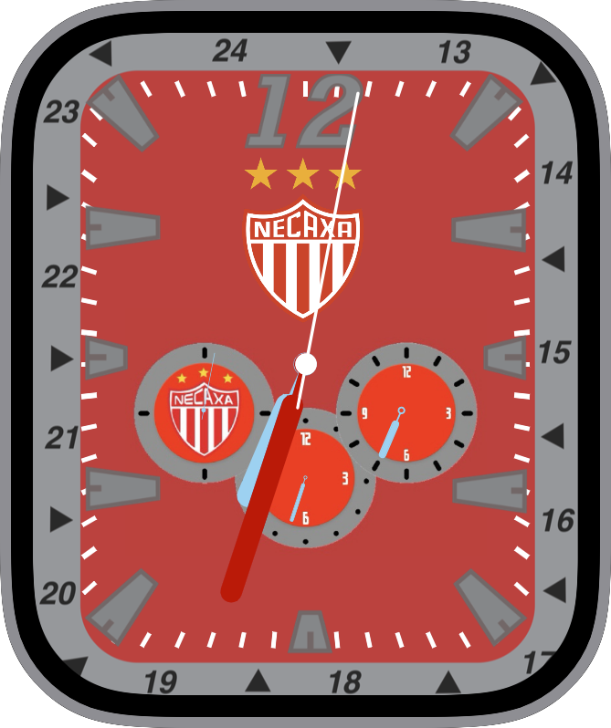Free Apple Watch Face: Necaxa