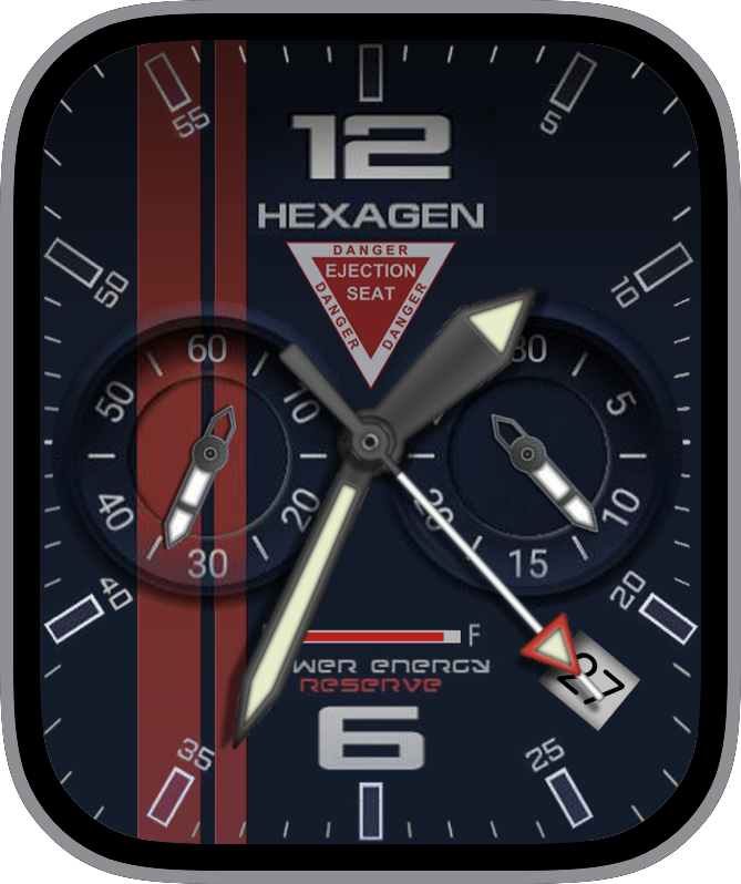 Free Apple Watch Face: Hexagen Tamar by JF