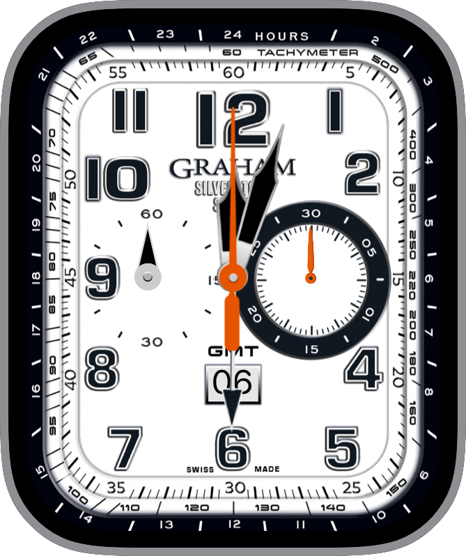 Free Apple Watch Face: Graham White