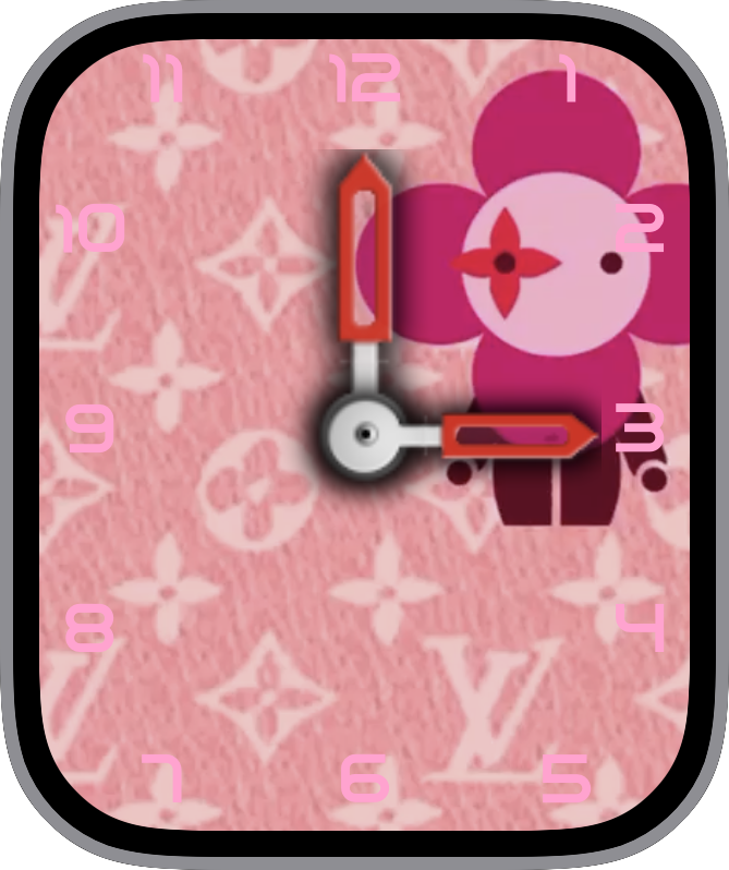 Free Apple Watch Face: LV Vivienne