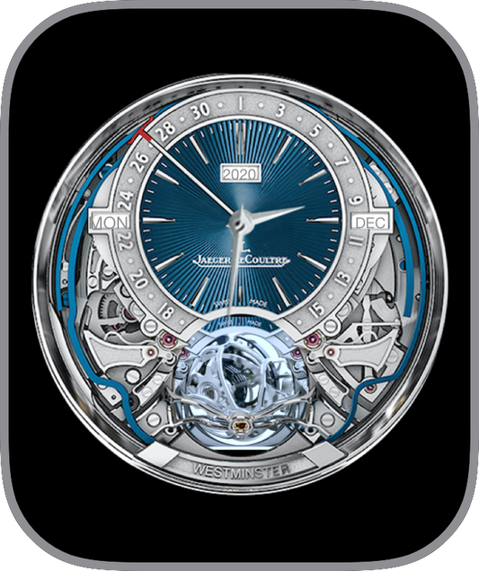 Face Apple Watch Face: JLC Moonphase Tourbillon