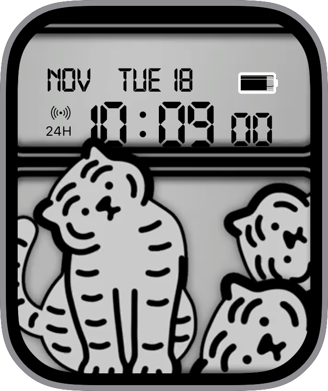 Free Apple Watch Face: Tiger