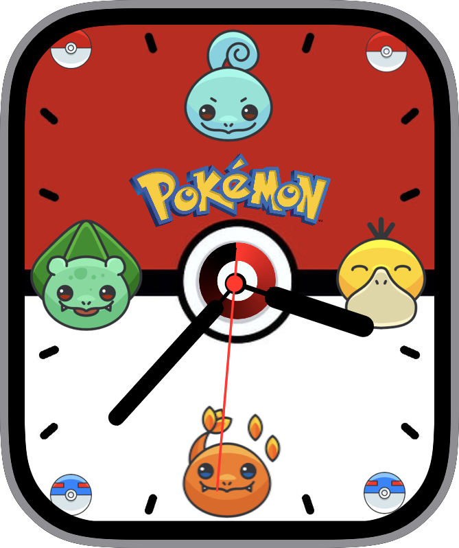 Free Apple Watch Face: Pokemon