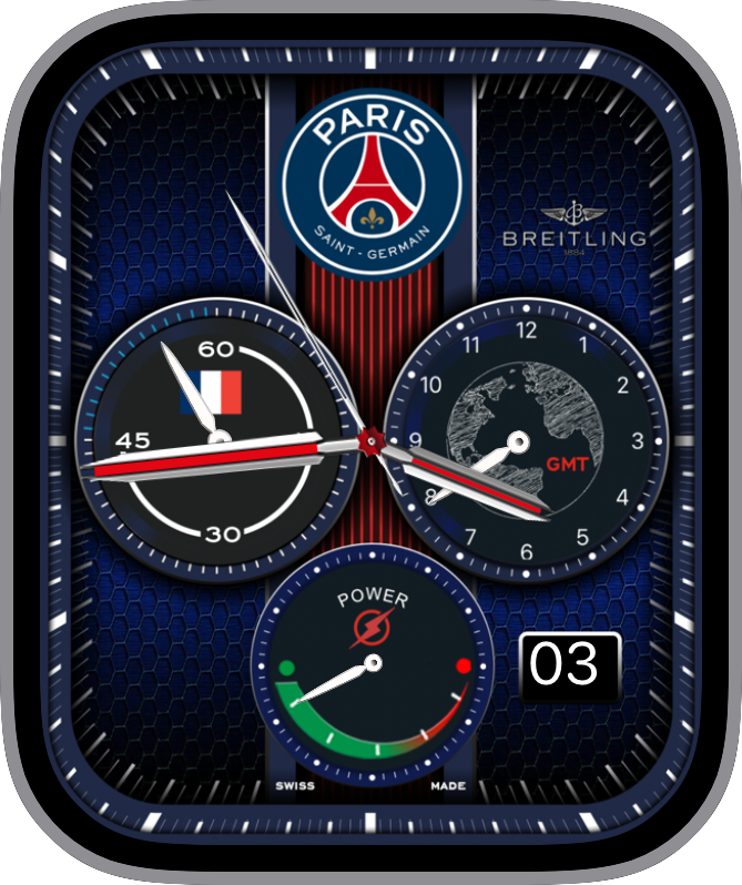 Kostenloses Apple Watch Face: JLC Moonphase Tourbillon