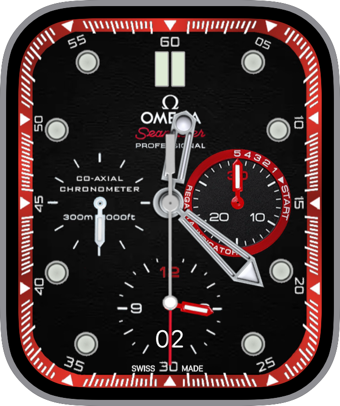 Free Apple Watch Face: OmegaETNZbyMAK