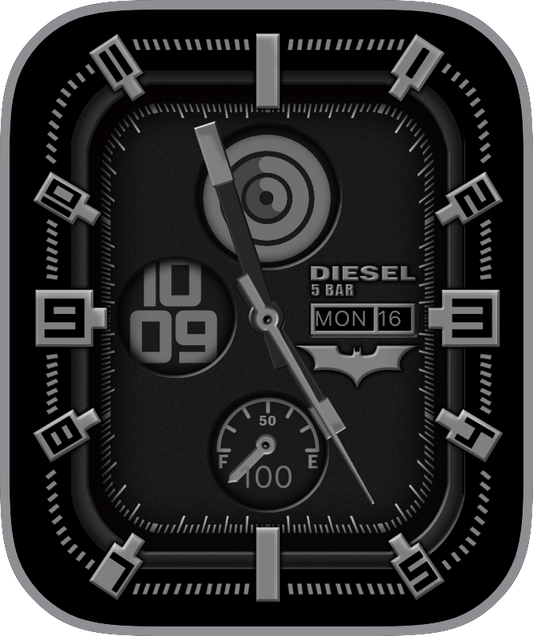 Free Apple Watch Face: DIESEL BATMAN