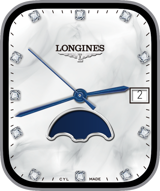 Kostenloses Apple Watch Face: JLC Moonphase Tourbillon