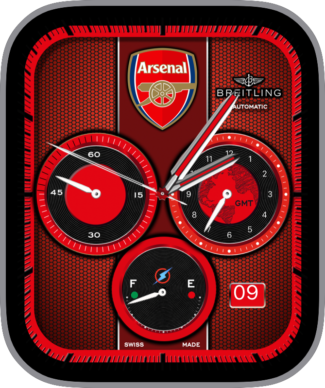 Free Apple Watch Face: JLC Moonphase Tourbillon