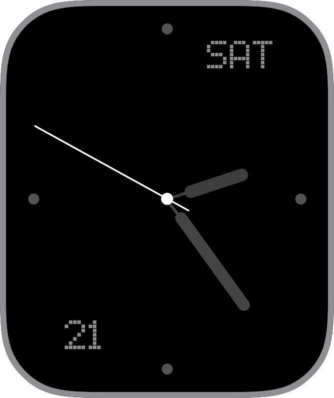 Free Apple Watch Face: JLC Moonphase Tourbillon