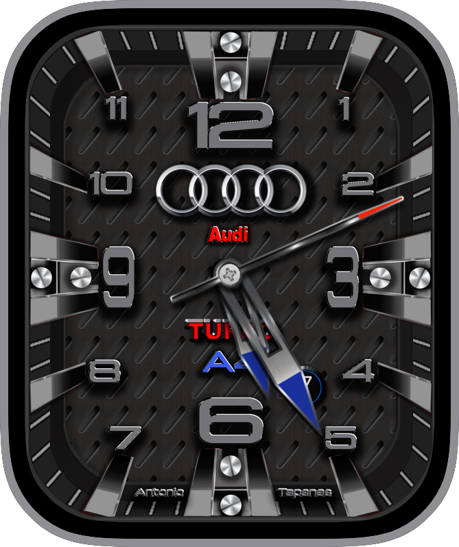 Free Apple Watch Face: Audi A4Tuebo