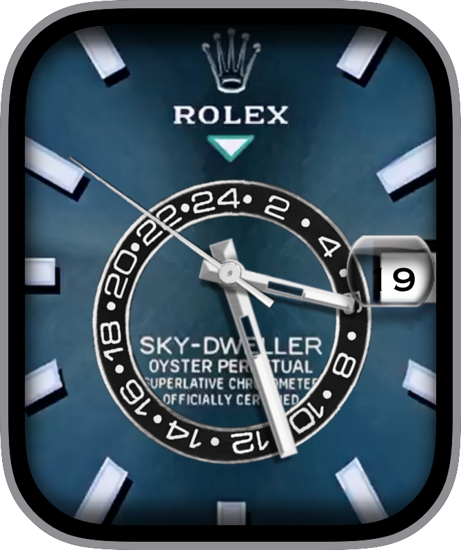 Kostenloses Apple Watch Face: JLC Moonphase Tourbillon