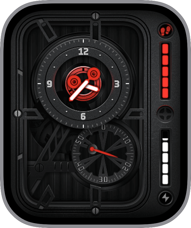 Face Apple Watch Face: JLC Moonphase Tourbillon