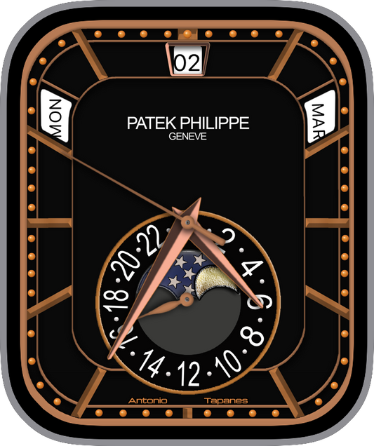 Free Apple Watch Face: Patek Philippe 520R-010 2