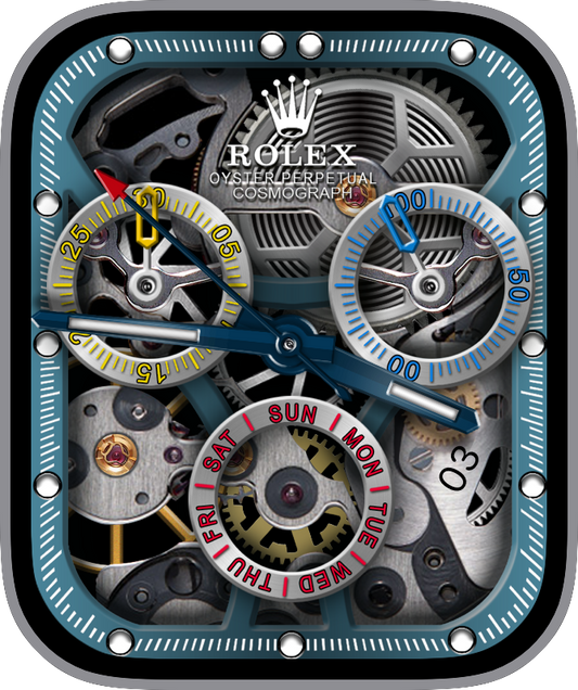 Free Apple Watch Face: ROLEX MONTOYA PLATINUM