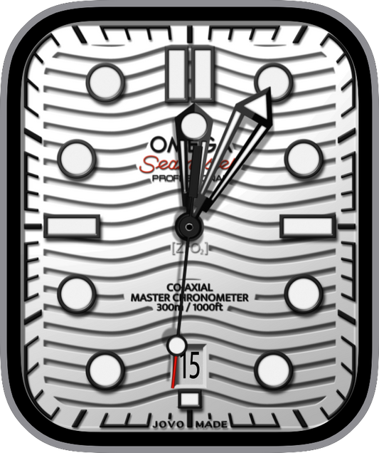 Free Apple Watch Face: JovoOmegaSeamaster300White