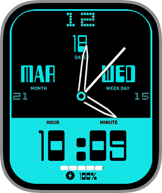 Free Apple Watch Face: JLC Moonphase Tourbillon