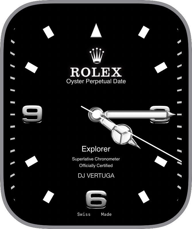 Free Apple Watch Face: Explorer by RC