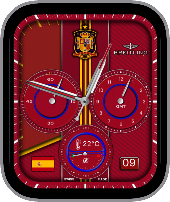 Face di Apple Watch gratuito: JLC Moonphase Tourbillon