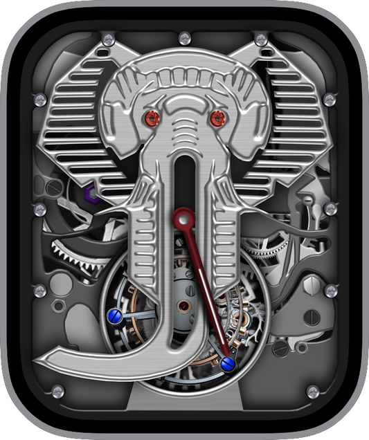 Wajah Apple Watch Gratis: JLC Moonphase Tourbillon