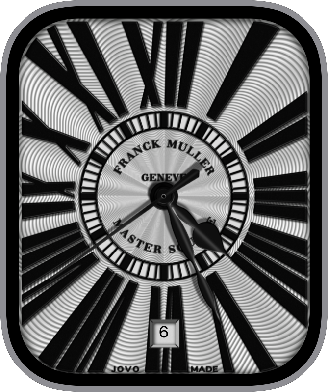Free Apple Watch Face: JovoFranckMullerMS