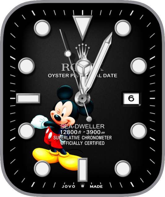 Free Apple Watch Face: JovoRolexDeepsea