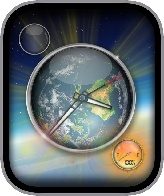 Face Apple Watch Face: JLC Moonphase Tourbillon