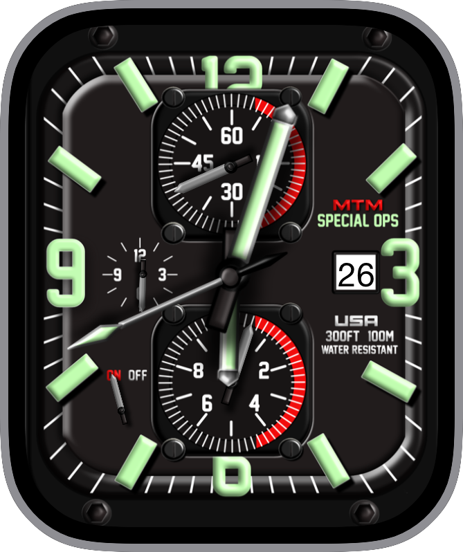 Free Apple Watch Face: MTM Special Ops McGee