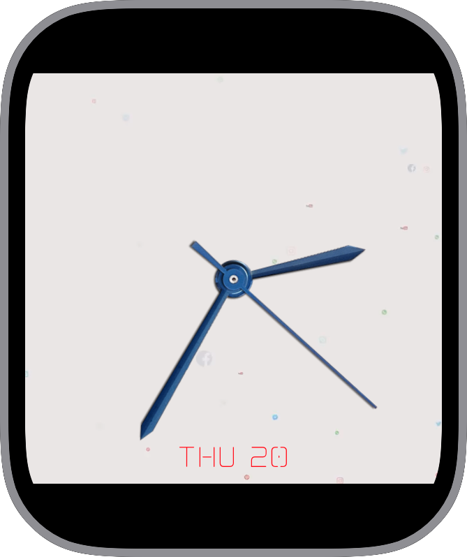 Free Apple Watch Face: JLC Moonphase Tourbillon